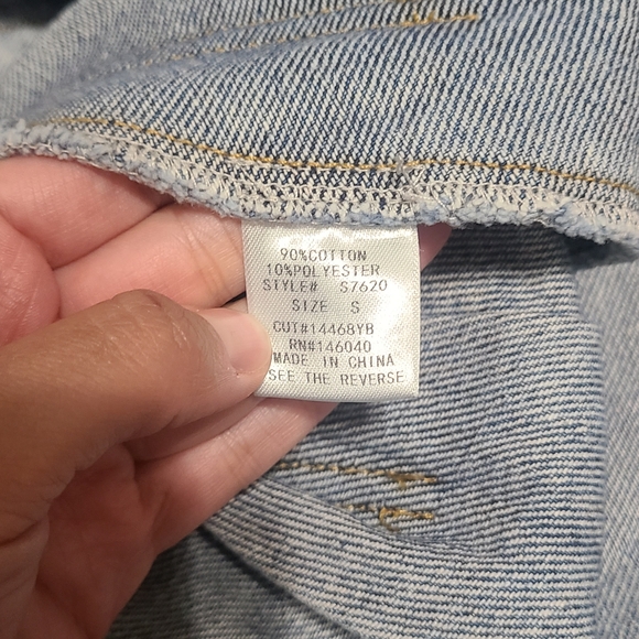 Y2k Pleated Denim Mini Skirt S Nwt - Picture 5 of 6